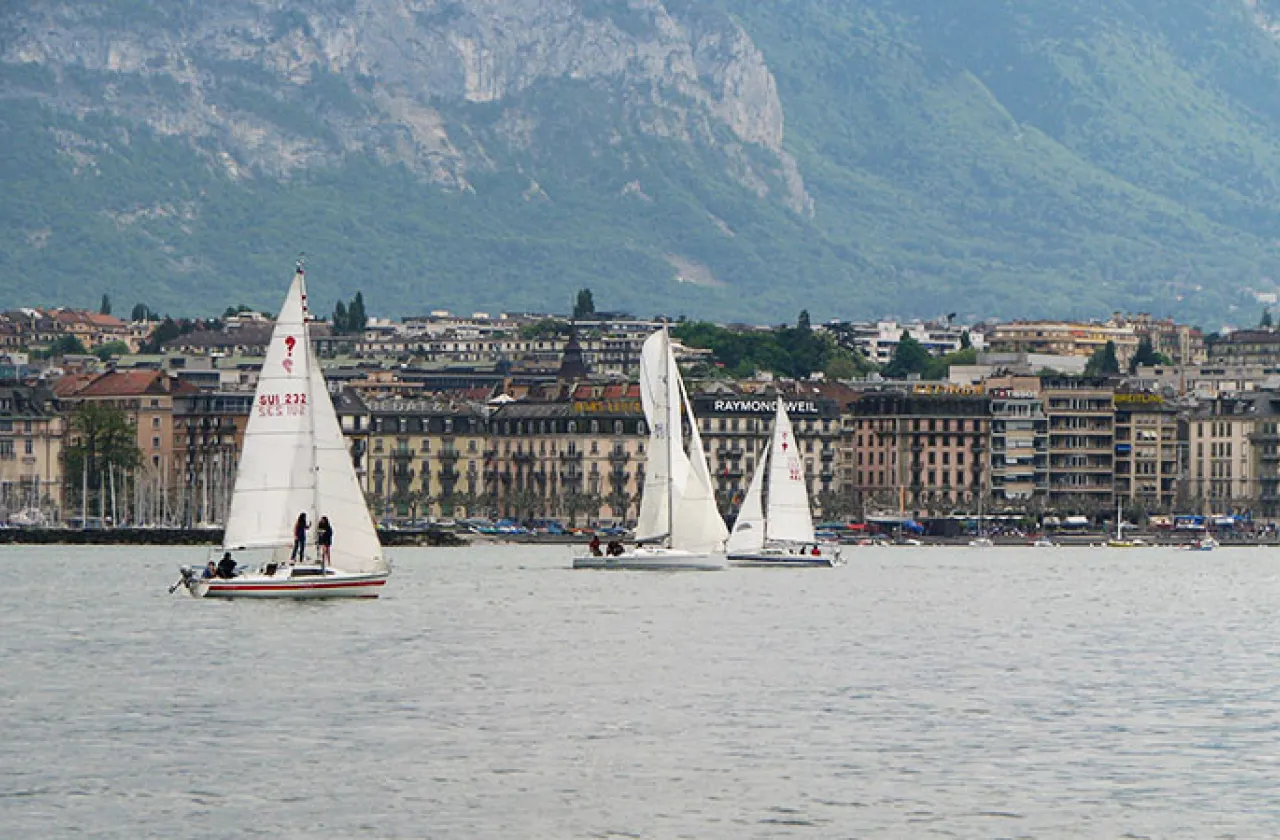 Boats on the river