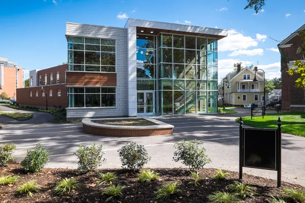 Exterior of the Schacht Center for Health and Wellness